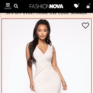 Fashion Nova Formal Dress